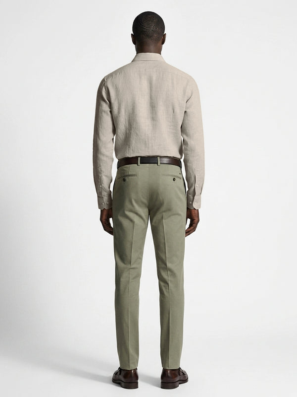100% Linen Formal Shirt Camel Beige