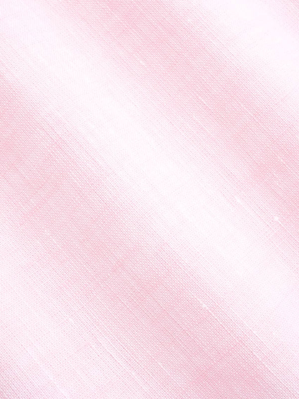 100% Linen Shirt Baby Pink