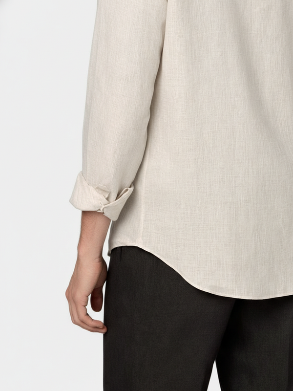 100% Linen Shirt Biege