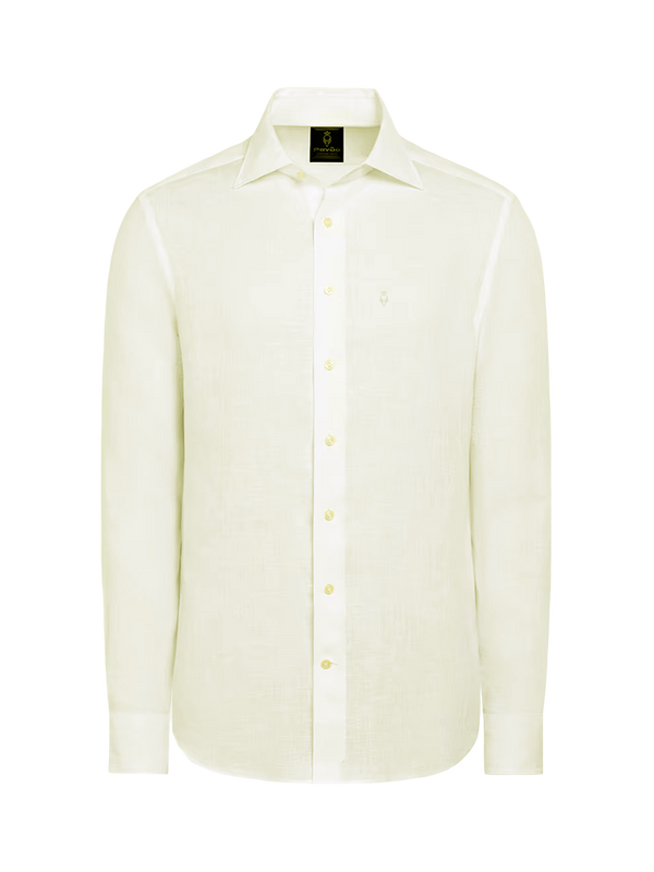 100% Linen Shirt Cream