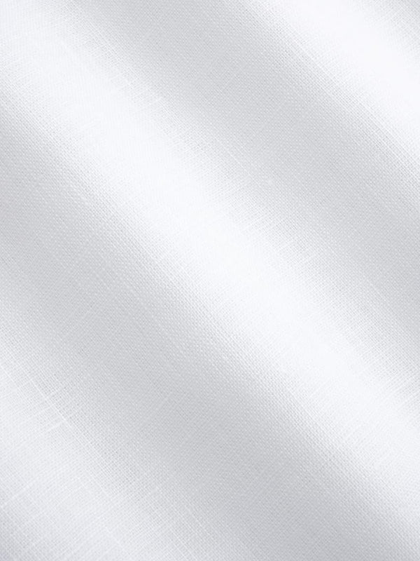 100% Linen Shirt White