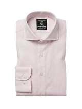 100% Linen Casual Shirt Blush Pink