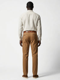 100% Linen Sand Beige Shirt