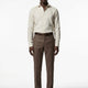 Sand Linen Cut-Away Shirt