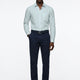 Sky Blue Linen Formal Shirt