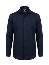 100% Linen Navy Blue Shirt