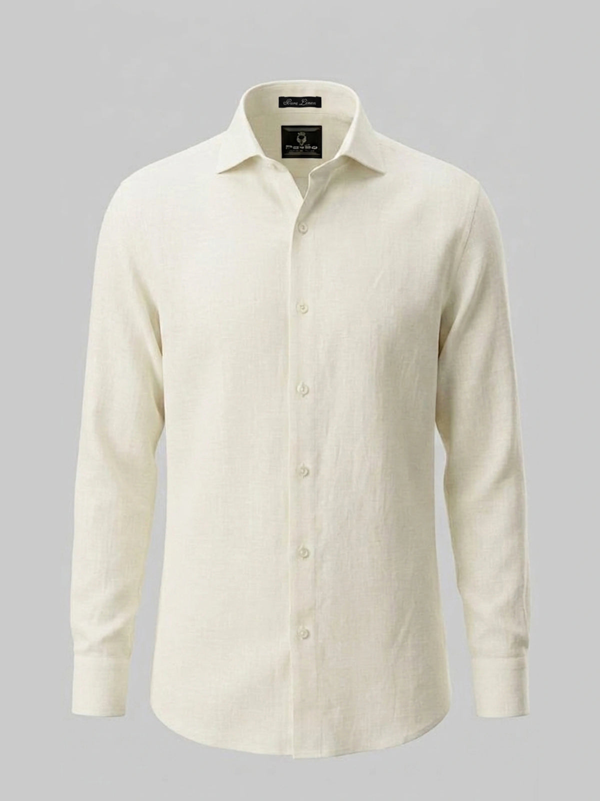 100% Linen Ivory Shirt