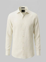 100% Linen Ivory Shirt