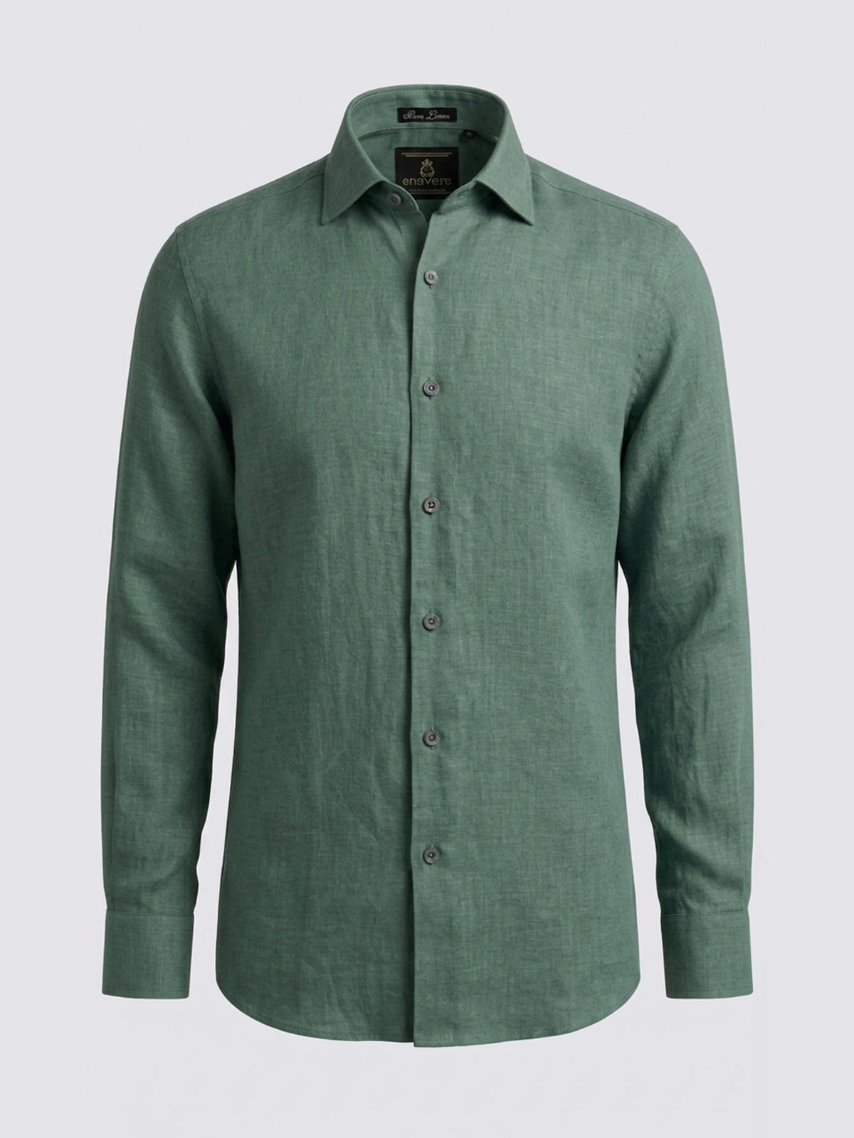 100% Linen Mint Green Shirt
