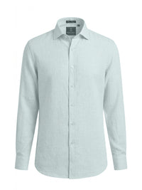 100% Linen Formal Shirt Sky Blue