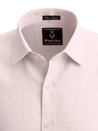 100% Linen Blush Pink Shirt