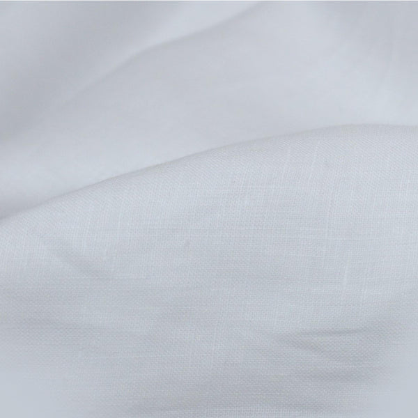 100% Linen Formal Shirt White