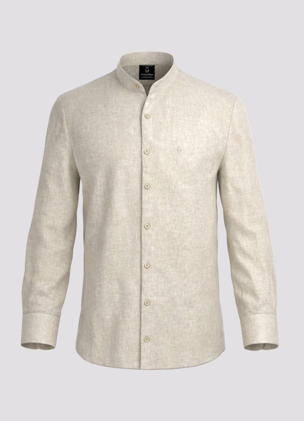 100% Linen Shirt Beige