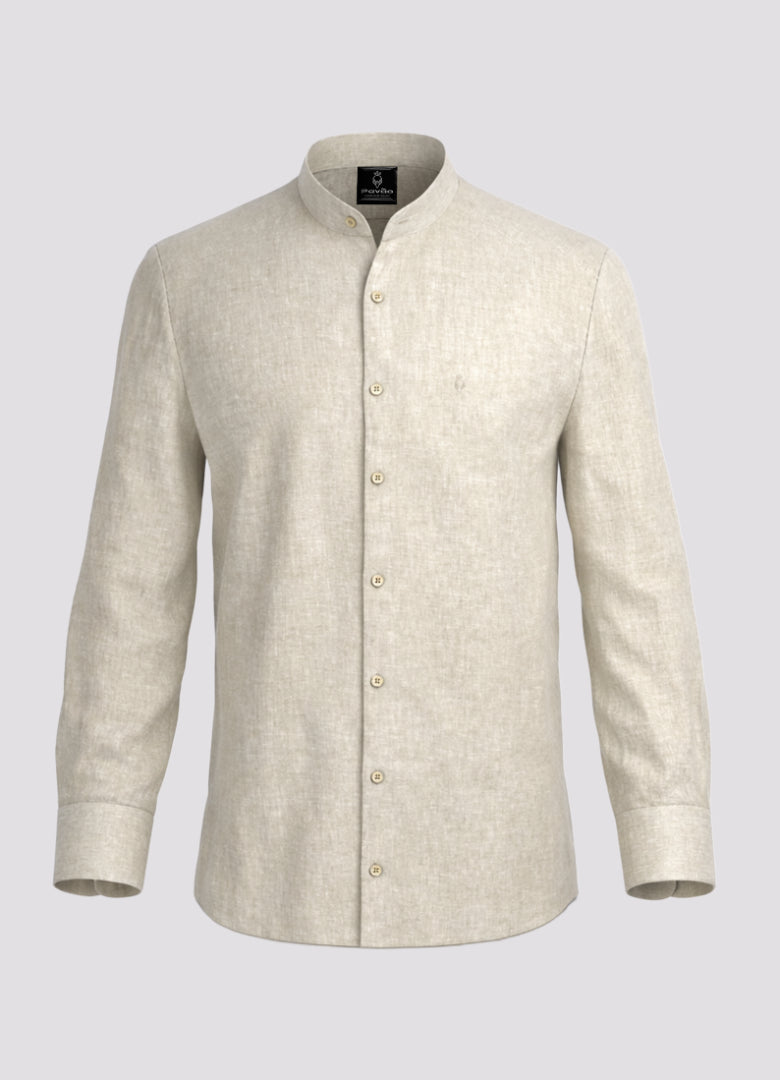 100% Linen Shirt Beige