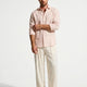 Blush Pink Linen Casual Shirt