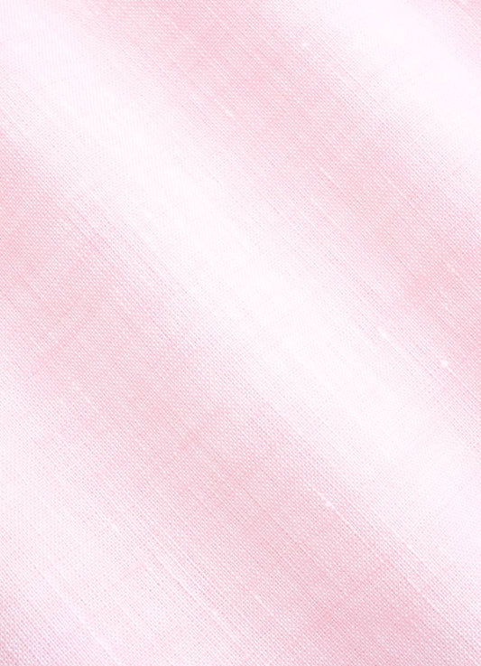 100% Linen Shirt Baby Pink