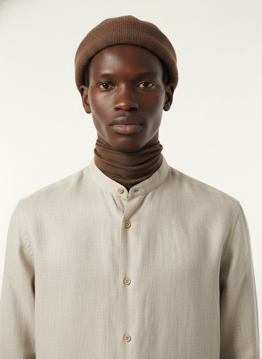 100% Linen Shirt Beige
