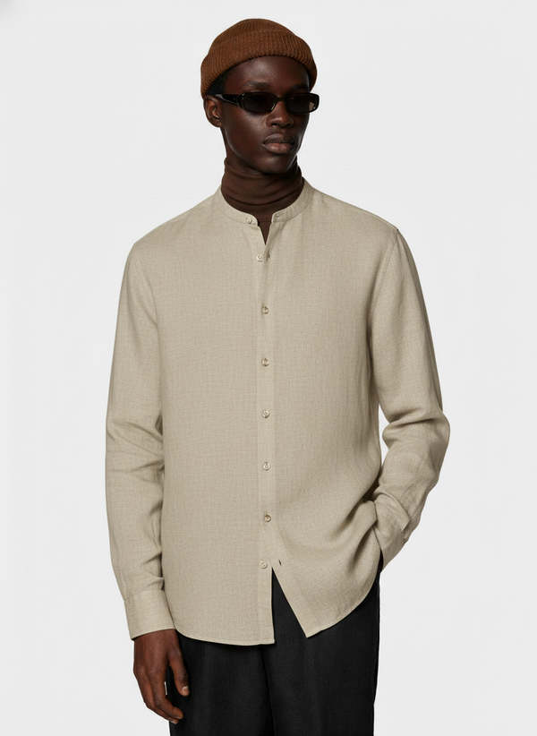 100% Linen Shirt Beige