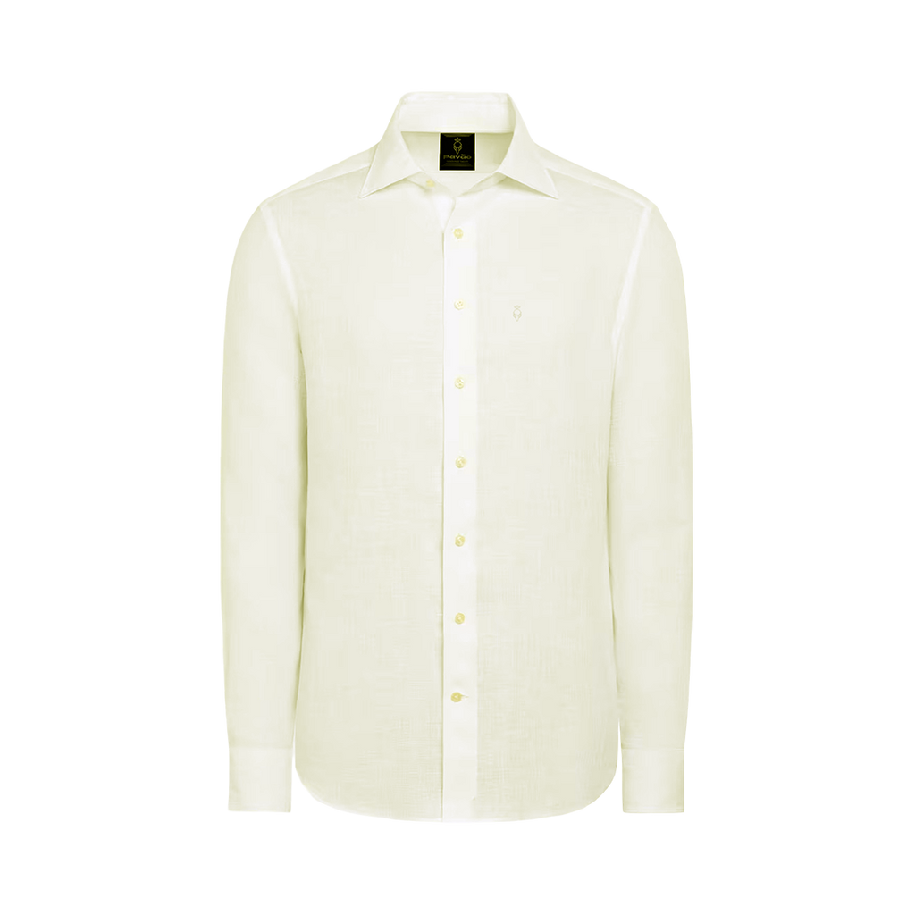 100% Linen Shirt Cream