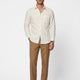 Ivory Linen Formal Shirt