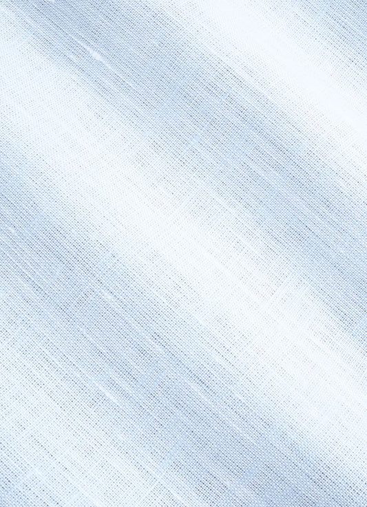100% Linen Shirt Light Blue