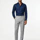 Navy Linen Formal Shirt