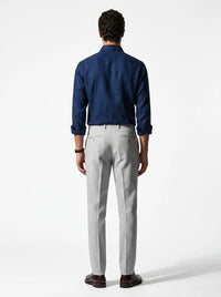 100% Linen Navy Blue Shirt