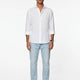 White Linen Casual Shirt