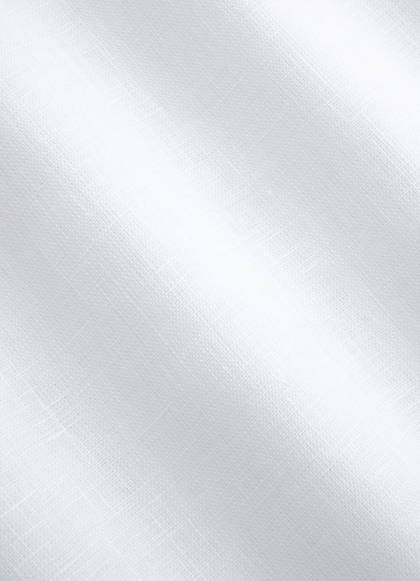 100% Linen Shirt White