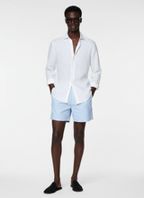 100% Linen Shirt White