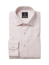 100% Linen Formal Shirt Blush Pink