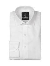 100% Linen Formal Shirt White